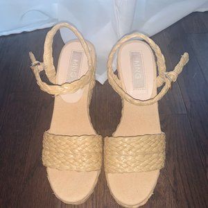 Shoes, wedges, Mango